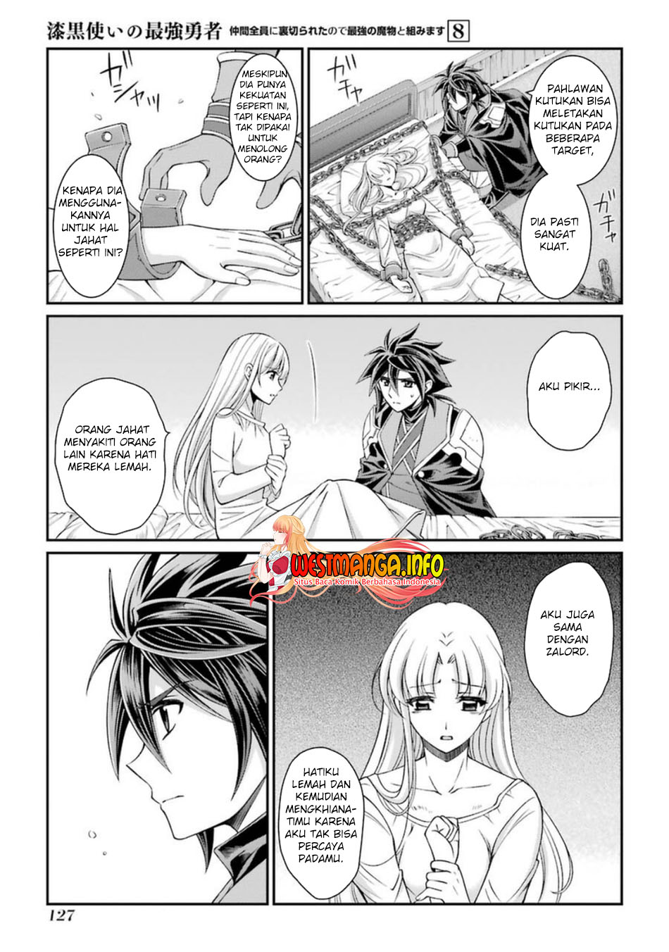 Shikkoku Tsukai no Saikyo Yusha Nakama Zen’in ni Uragira Retanode Saikyo no Mamono Chapter 41 Bahasa Indonesia