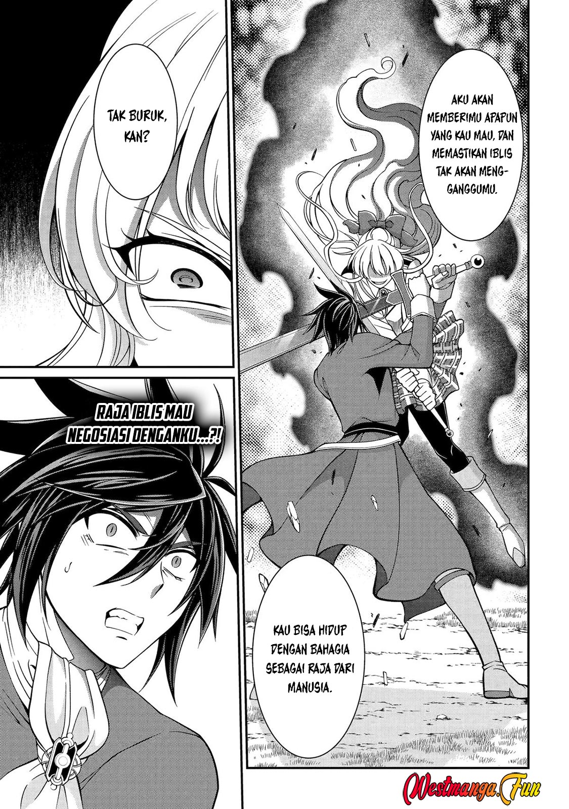 Shikkoku Tsukai no Saikyo Yusha Nakama Zen’in ni Uragira Retanode Saikyo no Mamono Chapter 88 Bahasa Indonesia
