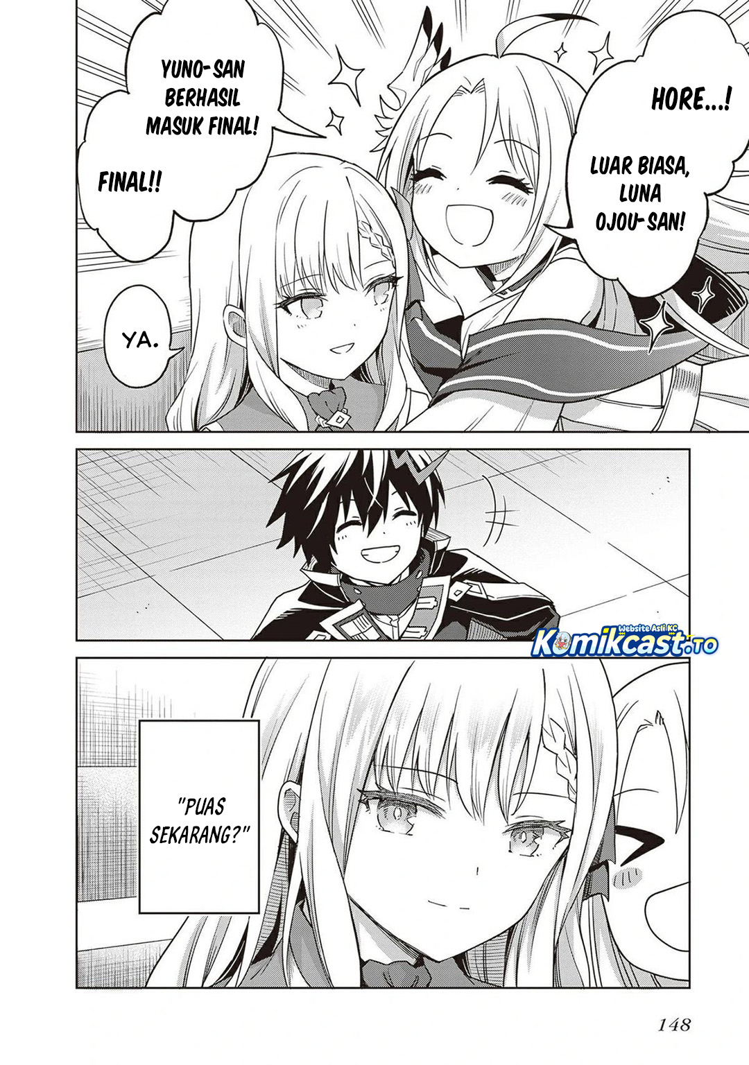 Shin no Jitsuryoku wa Girigiri made Kakushite Iyou to Omou Chapter 38 Bahasa Indonesia