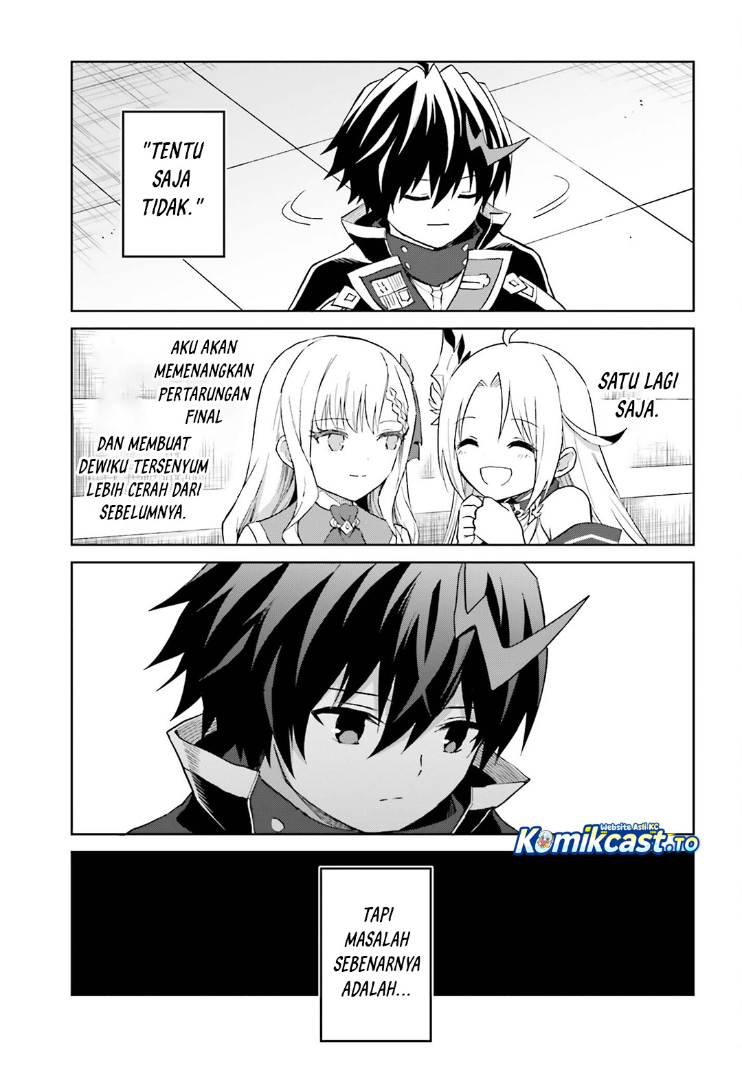 Shin no Jitsuryoku wa Girigiri made Kakushite Iyou to Omou Chapter 38 Bahasa Indonesia