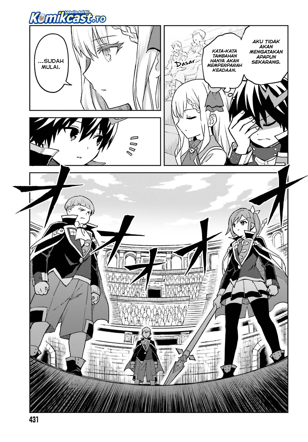 Shin no Jitsuryoku wa Girigiri made Kakushite Iyou to Omou Chapter 38 Bahasa Indonesia