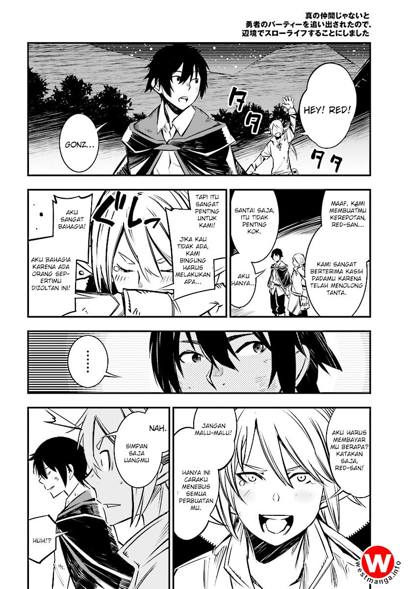 Shin no Nakama janai to Yuusha no Party wo Oidasareta node Henkyou de Slow Life suru Koto ni shimashit chapter 1