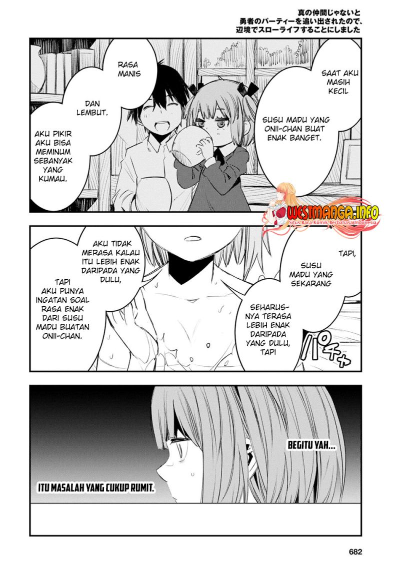 Shin no Nakama janai to Yuusha no Party wo Oidasareta node Henkyou de Slow Life suru Koto ni shimashit chapter 49