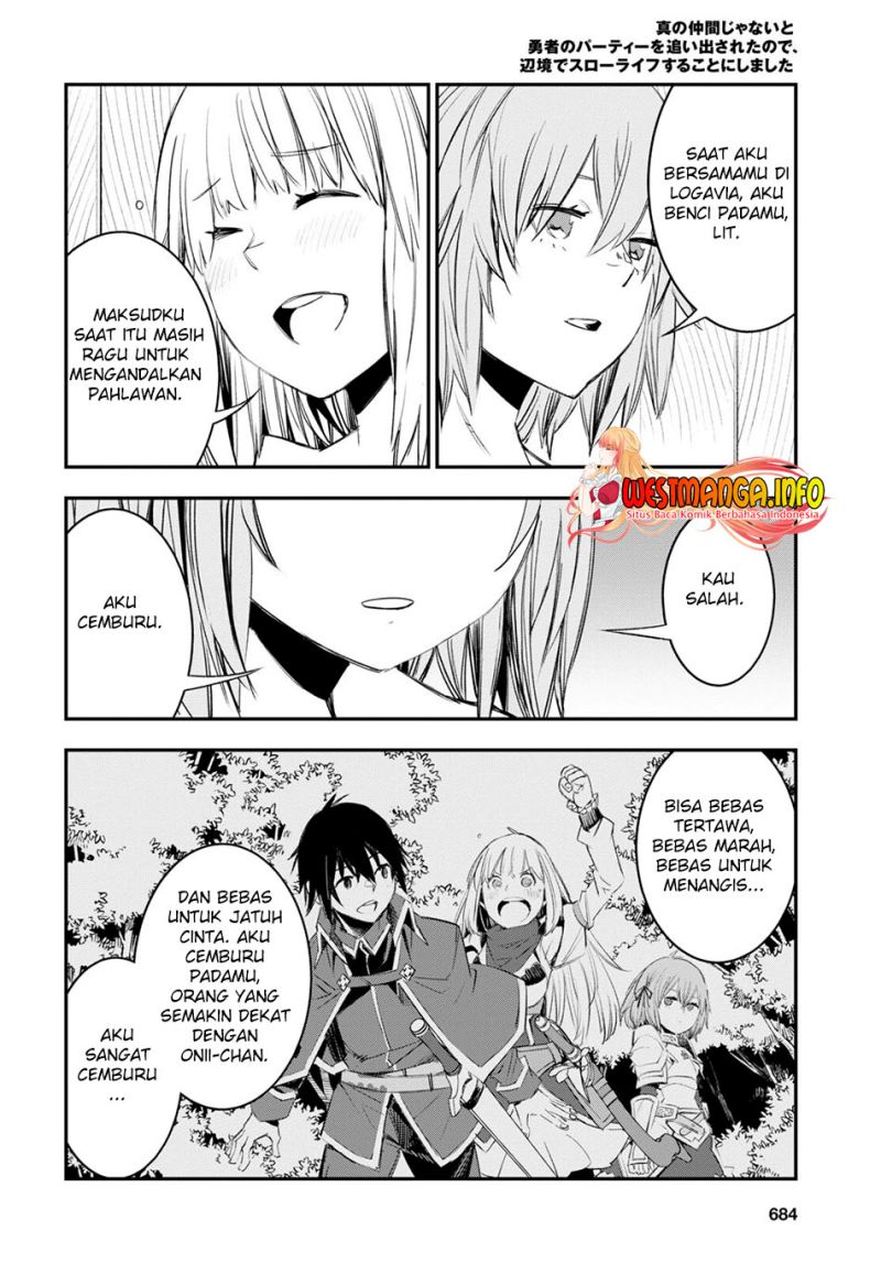 Shin no Nakama janai to Yuusha no Party wo Oidasareta node Henkyou de Slow Life suru Koto ni shimashit chapter 49