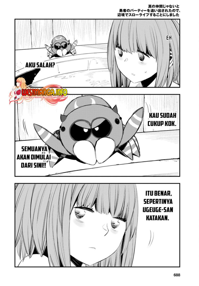 Shin no Nakama janai to Yuusha no Party wo Oidasareta node Henkyou de Slow Life suru Koto ni shimashit chapter 49