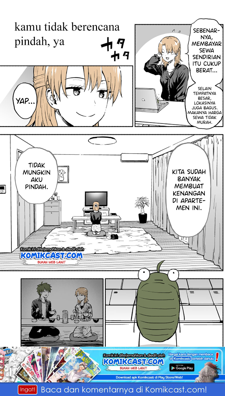 Shinda Otto ga Mushi ni Tensei Shita Ken chapter 4