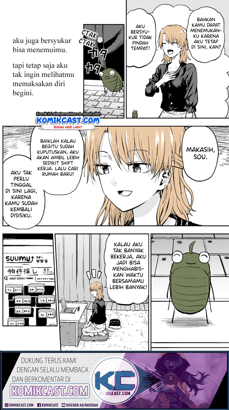 Shinda Otto ga Mushi ni Tensei Shita Ken chapter 4