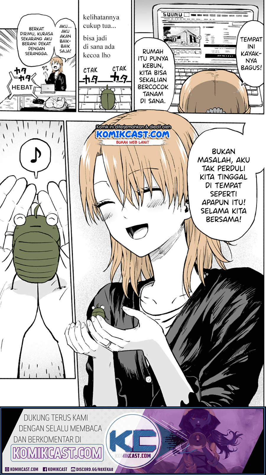 Shinda Otto ga Mushi ni Tensei Shita Ken chapter 4