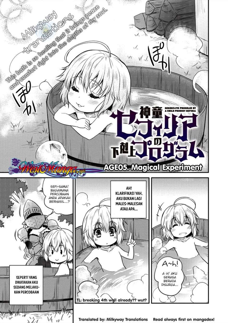 Shindou Sefiria no Gekokujou Program Chapter 05 Bahasa Indonesia