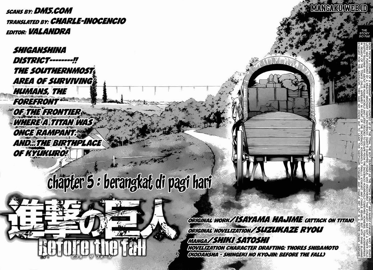 Shingeki no Kyojin: Before the Fall chapter 5
