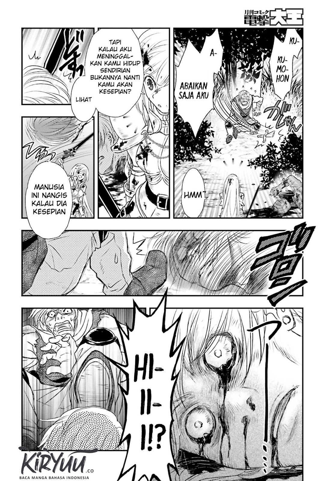 Shinigami ni Sodaterareta Shoujo wa Shikkoku no Tsurugi wo Mune ni Idaku chapter 5