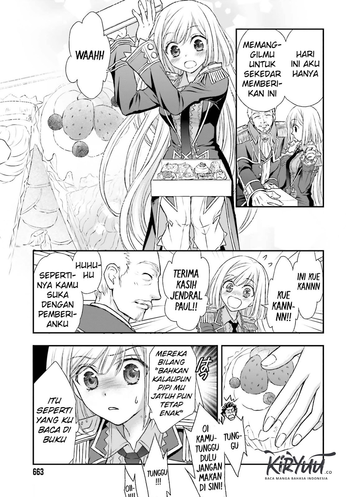 Shinigami ni Sodaterareta Shoujo wa Shikkoku no Tsurugi wo Mune ni Idaku chapter 5