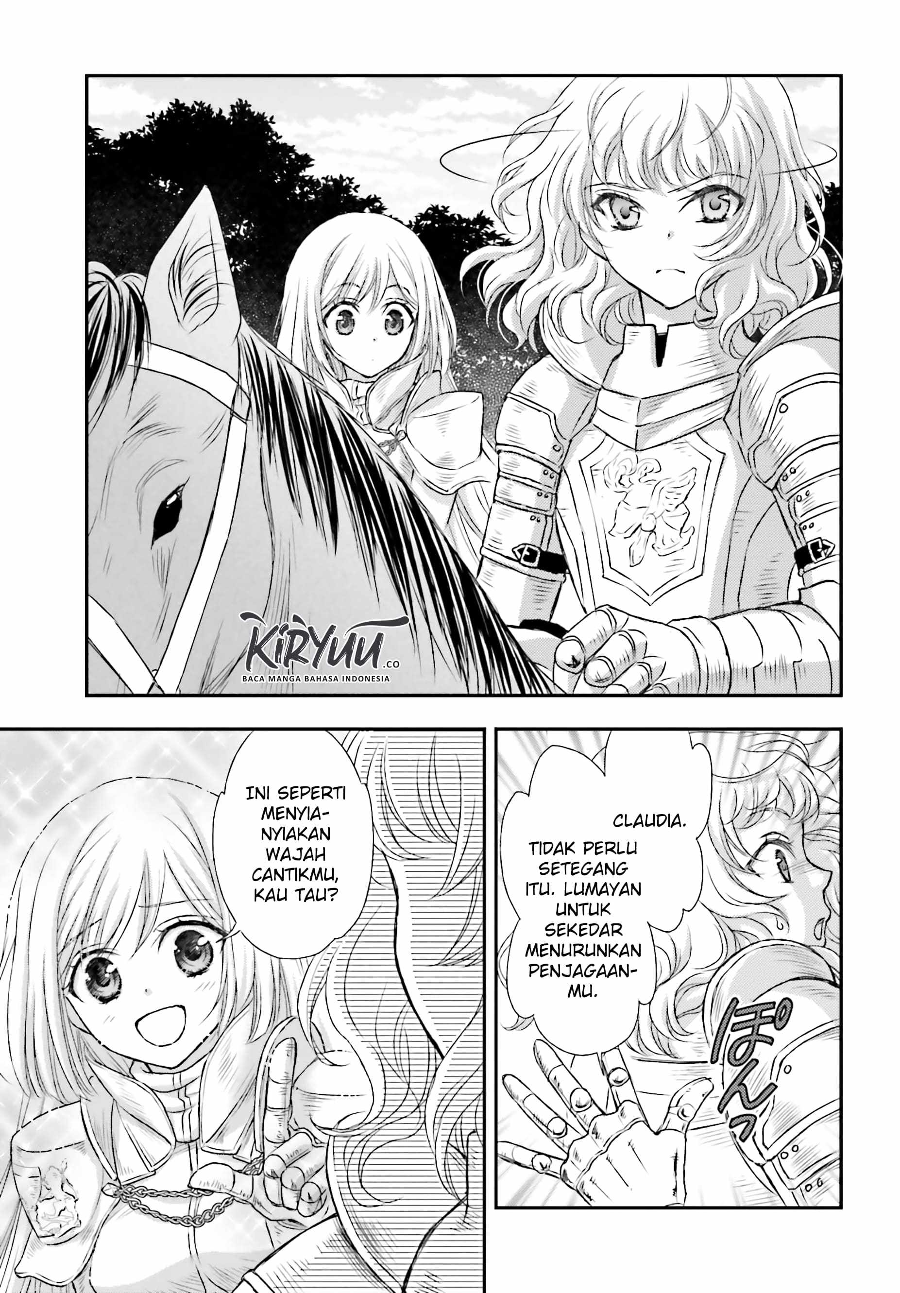 Shinigami ni Sodaterareta Shoujo wa Shikkoku no Tsurugi wo Mune ni Idaku chapter 6