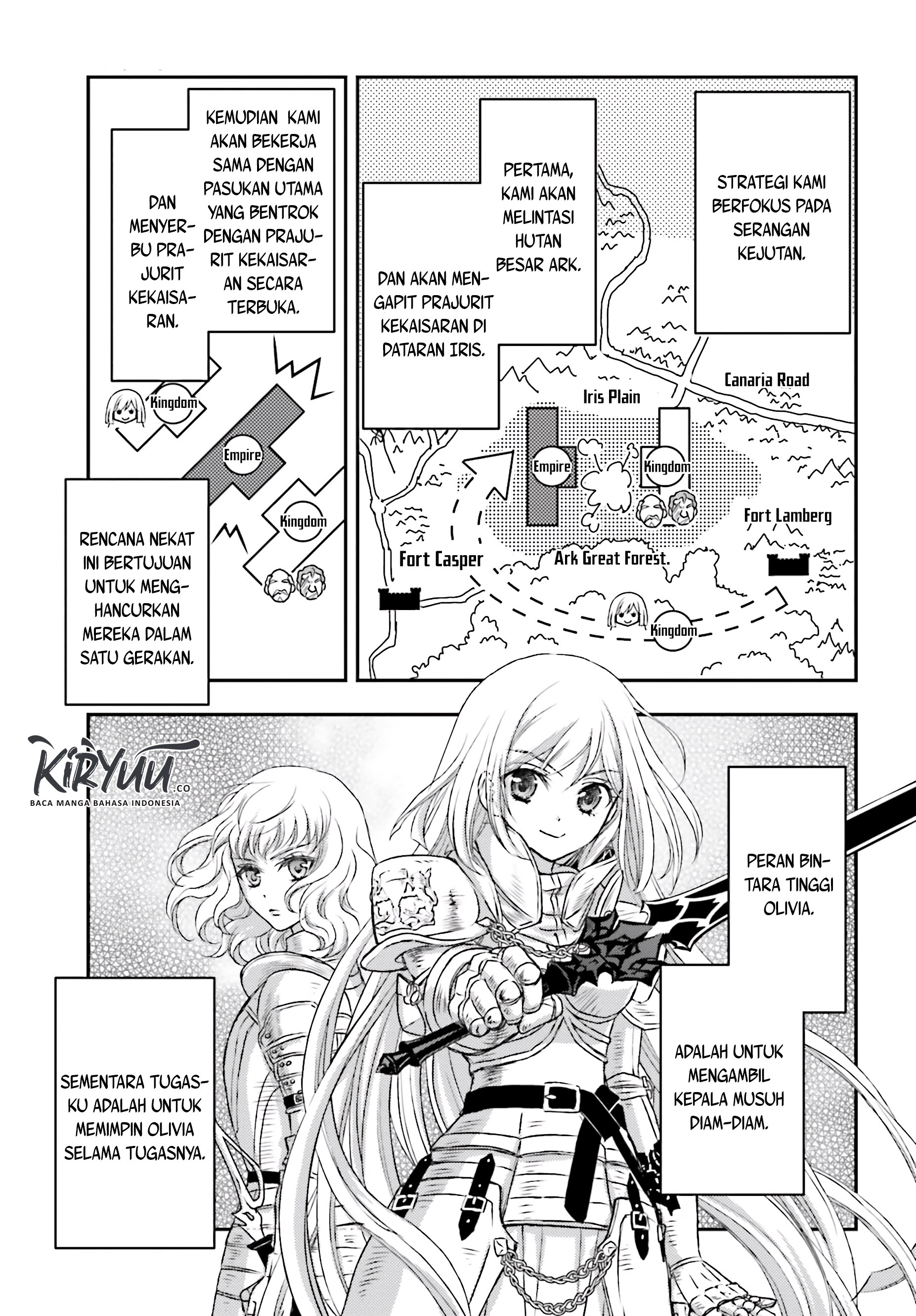 Shinigami ni Sodaterareta Shoujo wa Shikkoku no Tsurugi wo Mune ni Idaku chapter 6