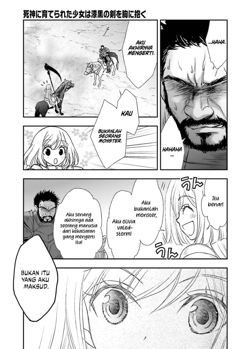 Shinigami ni Sodaterareta Shoujo wa Shikkoku no Tsurugi wo Mune ni Idaku chapter 30