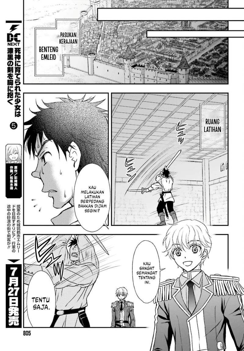 Shinigami ni Sodaterareta Shoujo wa Shikkoku no Tsurugi wo Mune ni Idaku chapter 30
