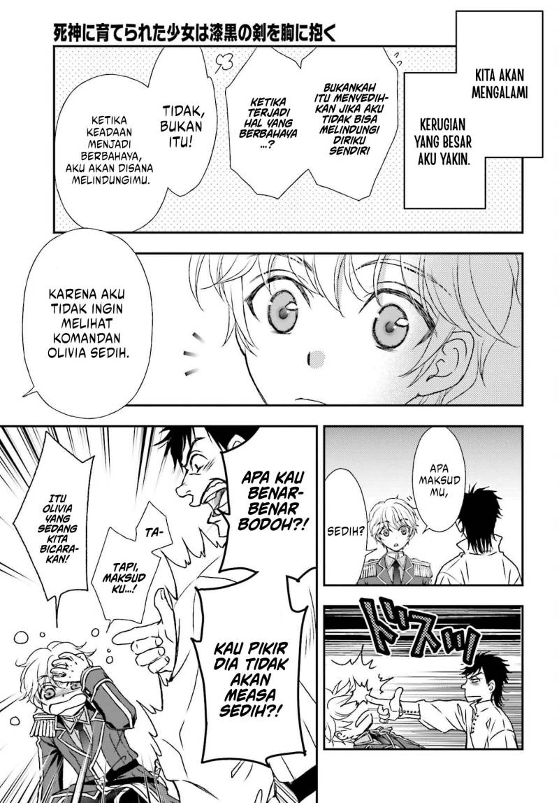 Shinigami ni Sodaterareta Shoujo wa Shikkoku no Tsurugi wo Mune ni Idaku chapter 30