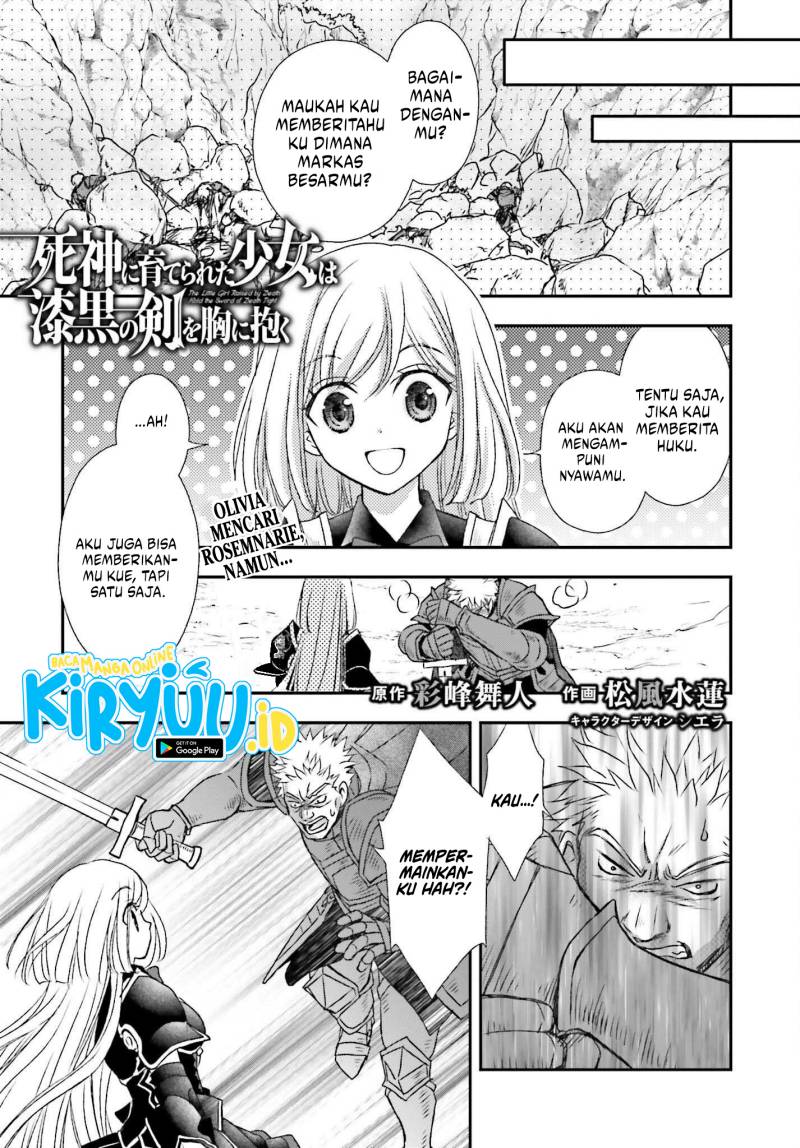 Shinigami ni Sodaterareta Shoujo wa Shikkoku no Tsurugi wo Mune ni Idaku chapter 35