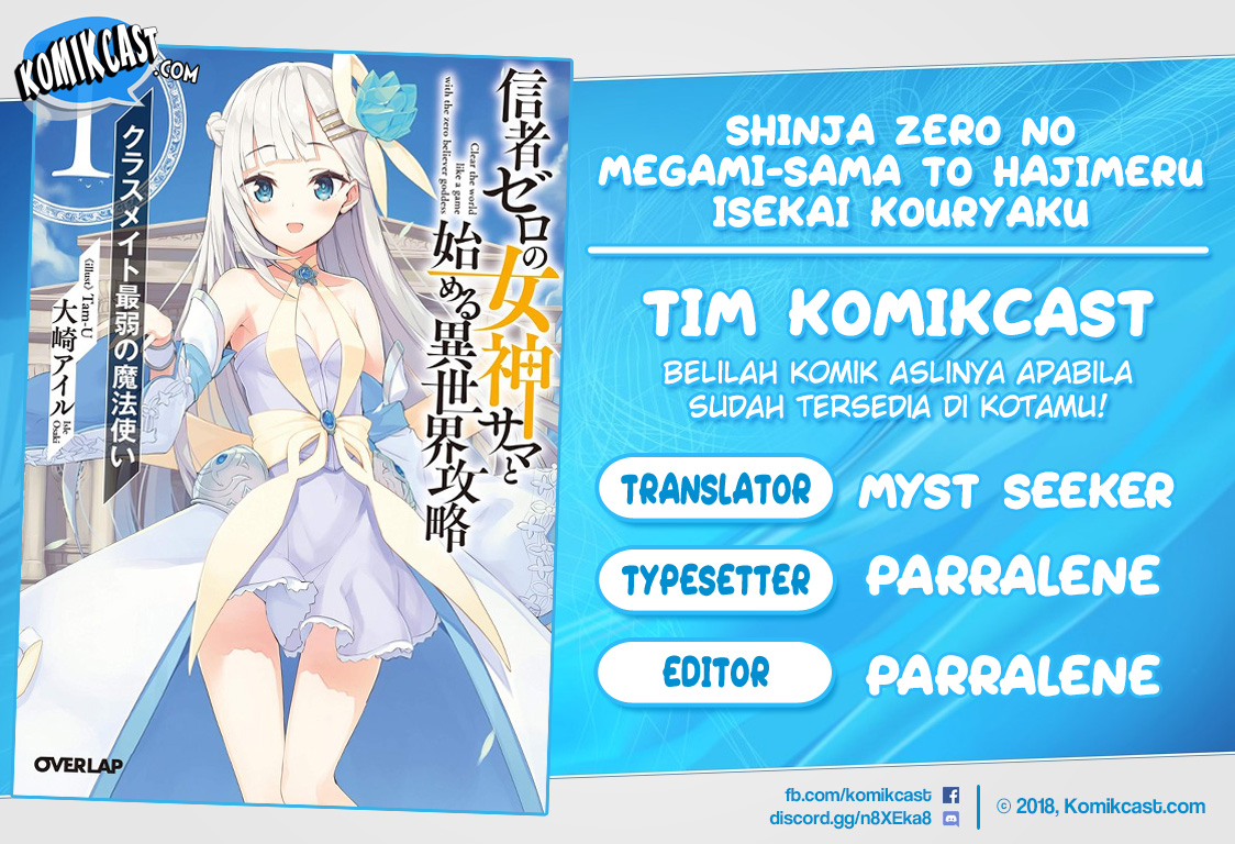 Shinja Zero no Megami-sama to Hajimeru Isekai Kouryaku Chapter 06 Bahasa Indonesia