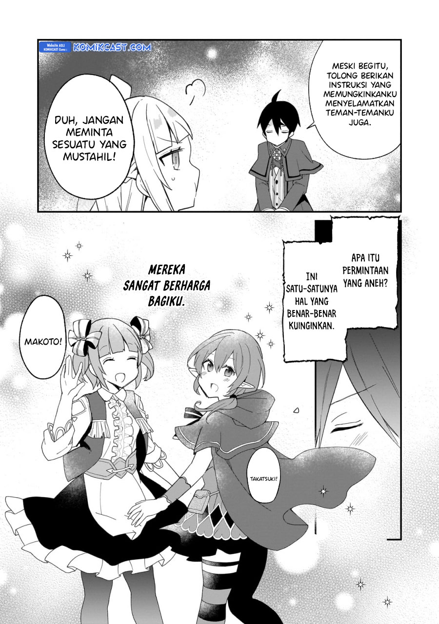 Shinja Zero no Megami-sama to Hajimeru Isekai Kouryaku Chapter 33 Bahasa Indonesia