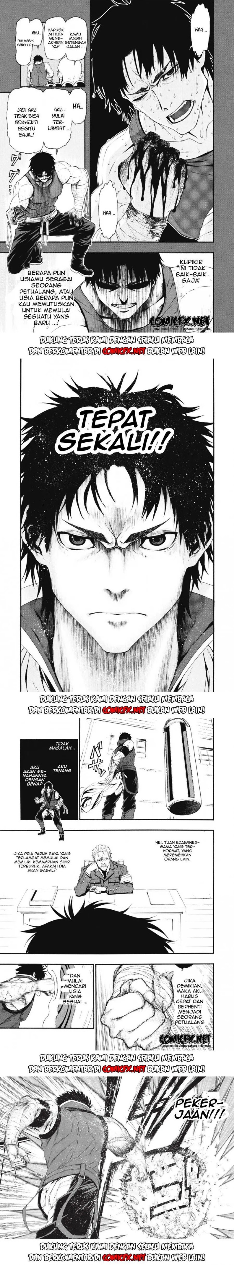 Shinmai Ossan Bouken-sha, Saikyou Paati ni Shinu Hodo Litae Rarete Muteki ni Naru Chapter 01.2 Bahasa Indonesia