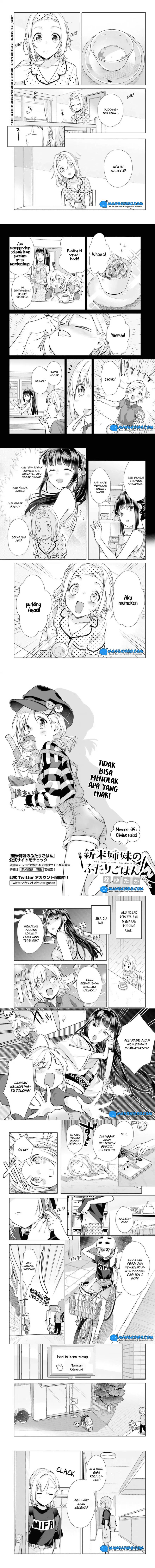 Shinmai Shimai No Futari Gohan Chapter 35 Bahasa Indonesia