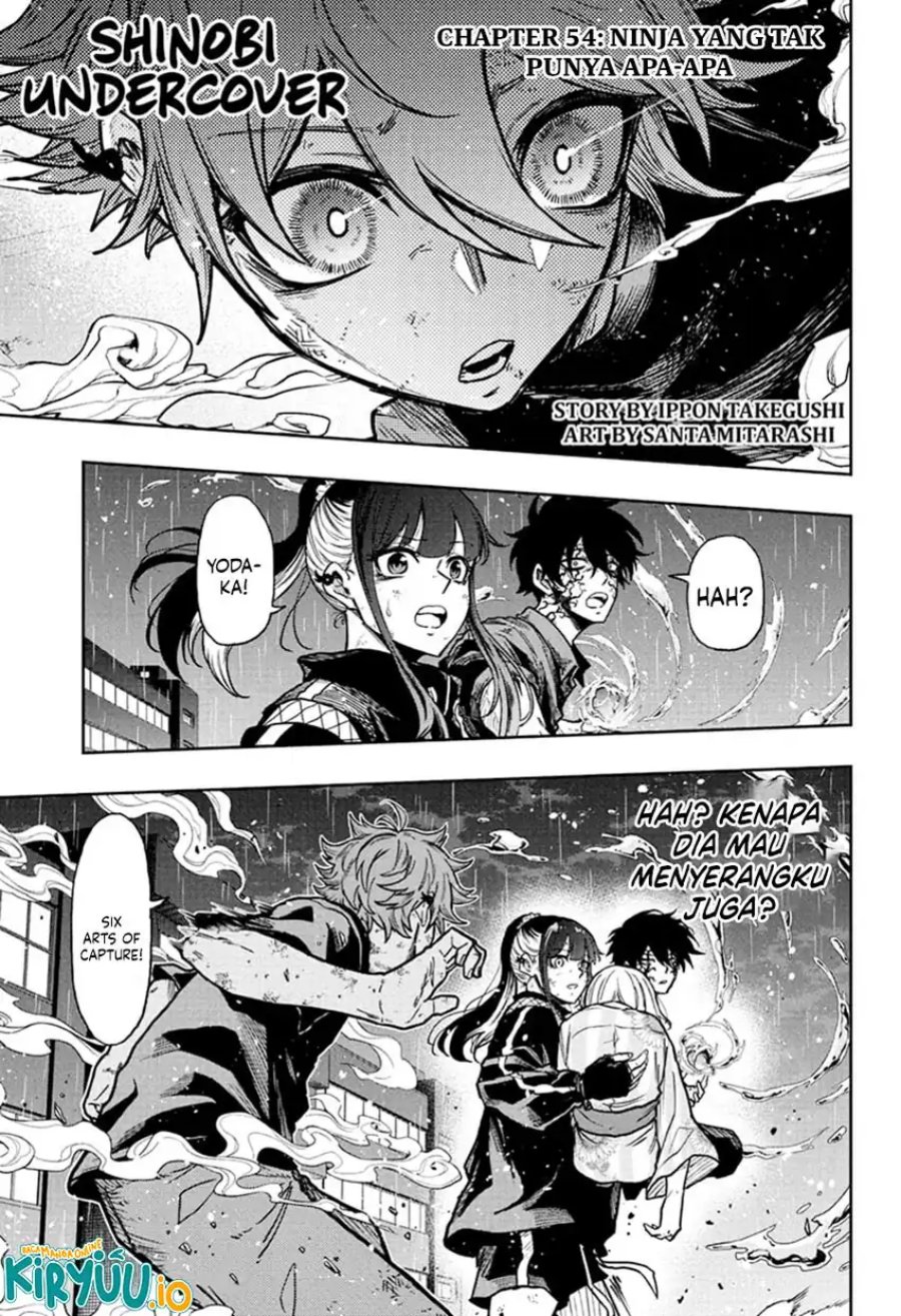 Shinobi Undercover Chapter 54 Bahasa Indonesia