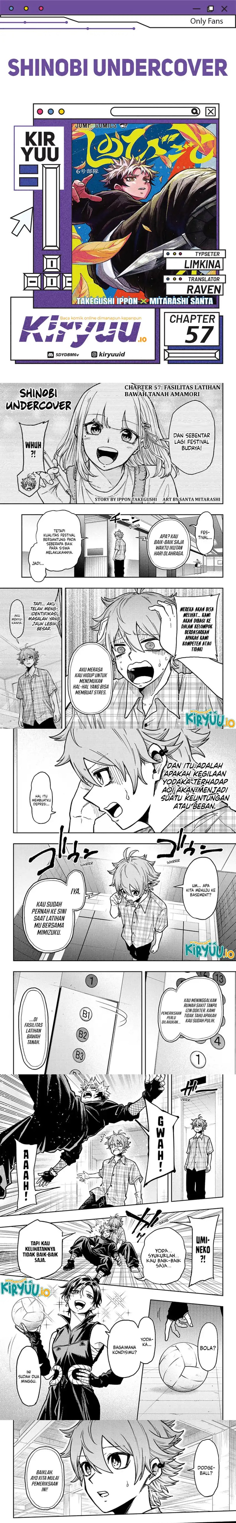 Shinobi Undercover Chapter 57 Bahasa Indonesia