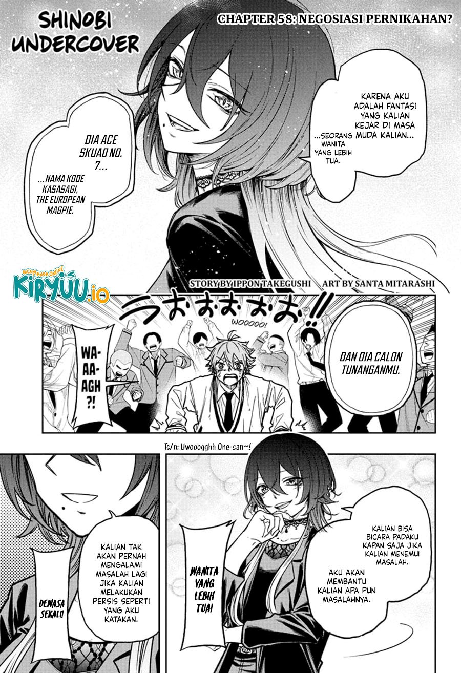 Shinobi Undercover Chapter 58 Bahasa Indonesia