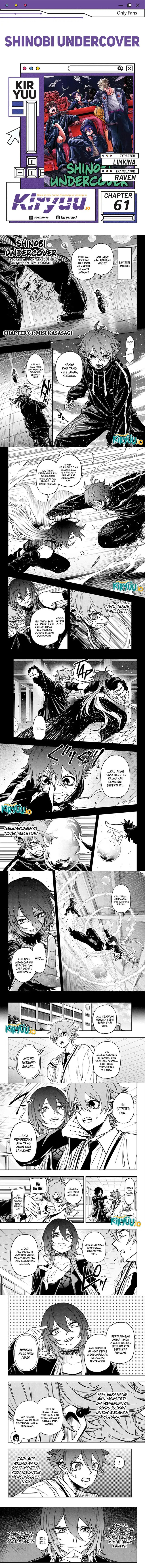 Shinobi Undercover Chapter 61 Bahasa Indonesia