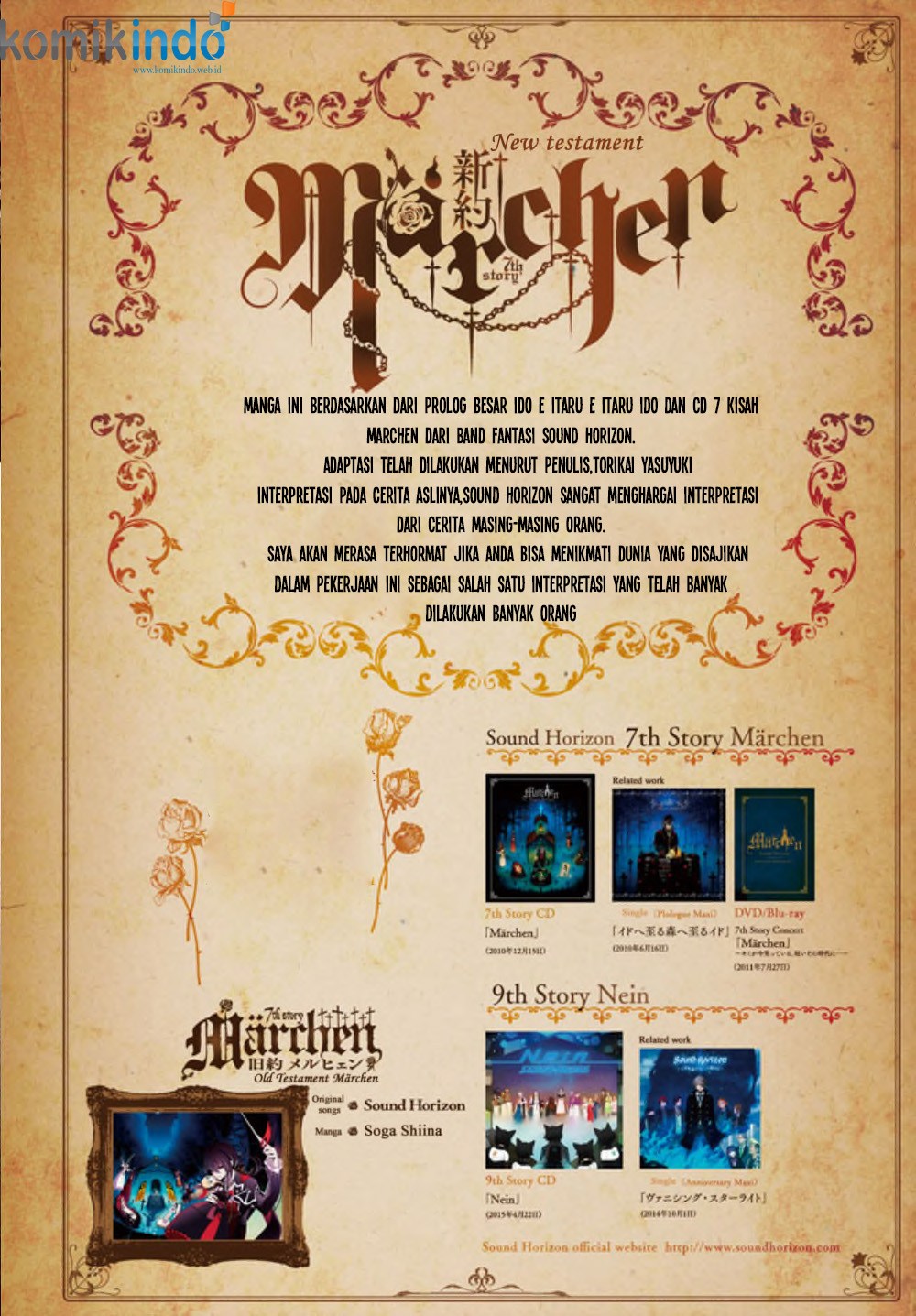 Shinyaku Märchen Chapter 01 Bahasa Indonesia