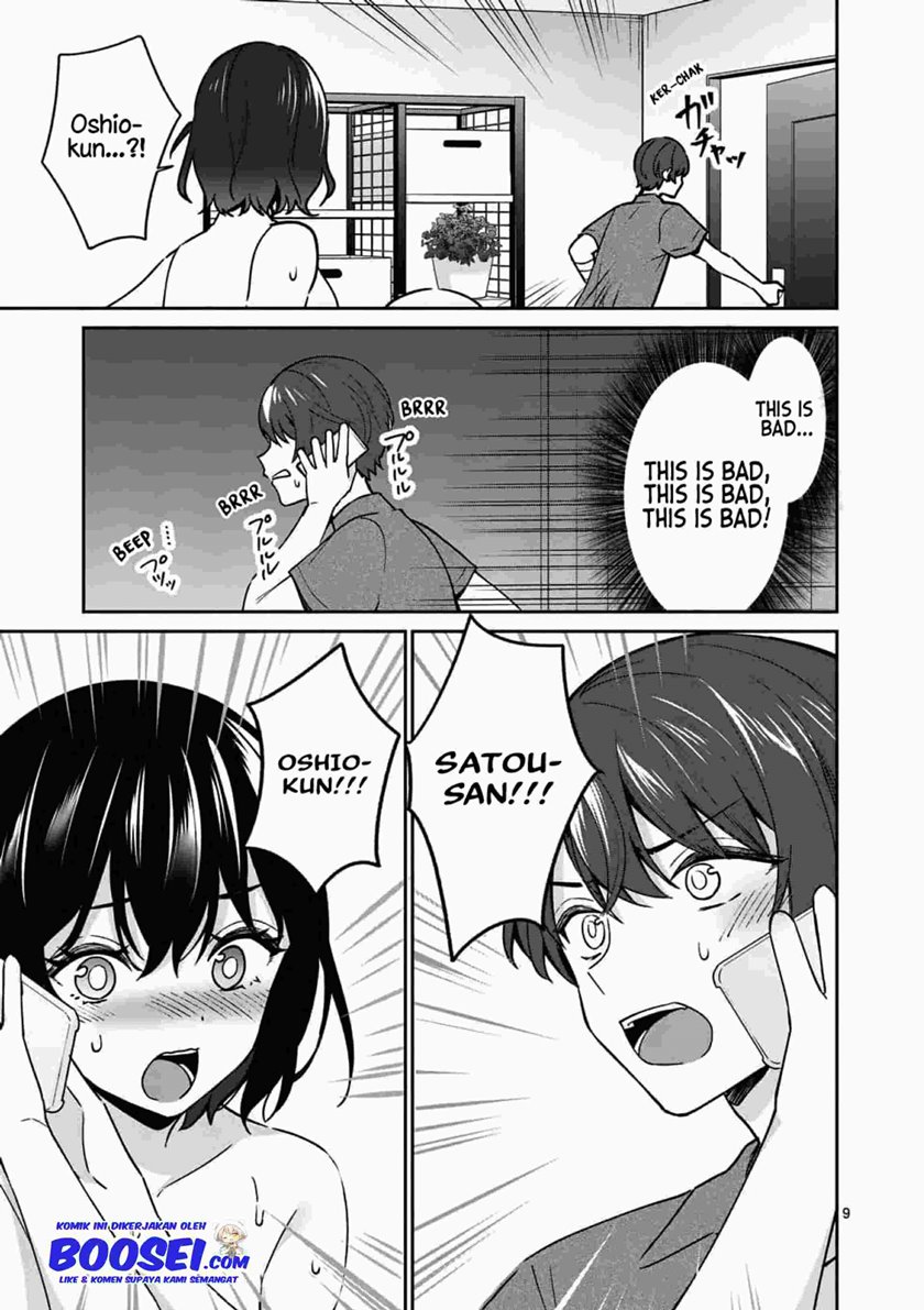 Shiotaiou no Sato-san ga Ore ni dake Amai Chapter 14 Bahasa Indonesia