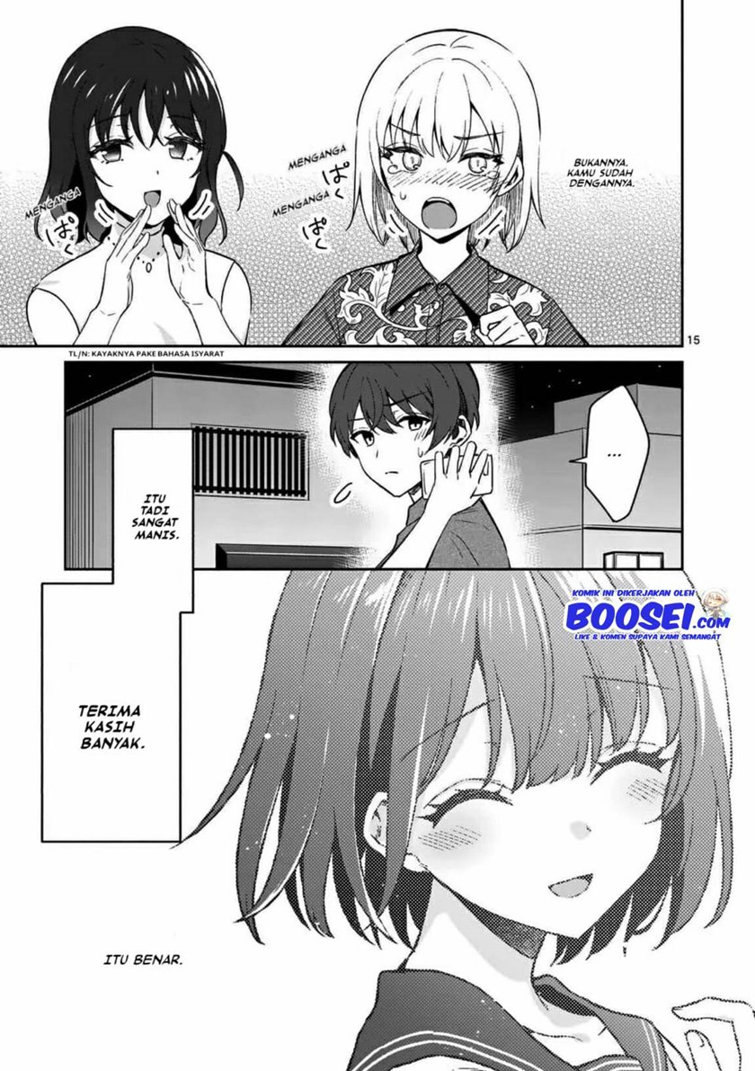 Shiotaiou no Sato-san ga Ore ni dake Amai Chapter 14 Bahasa Indonesia