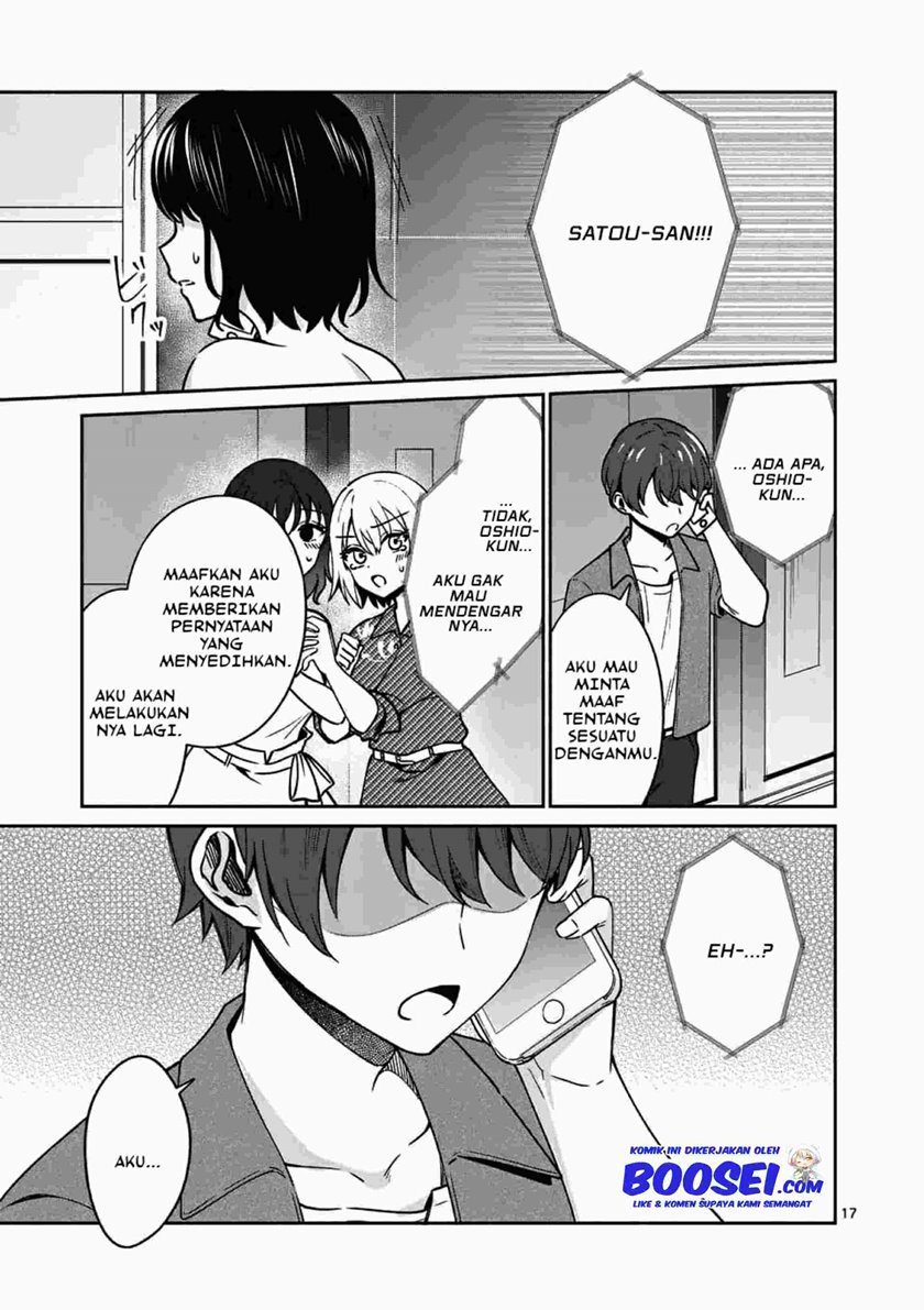 Shiotaiou no Sato-san ga Ore ni dake Amai Chapter 14 Bahasa Indonesia