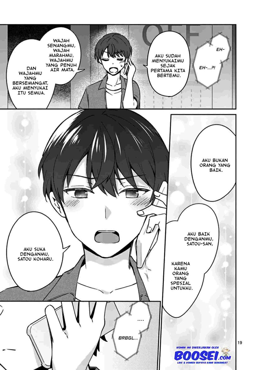 Shiotaiou no Sato-san ga Ore ni dake Amai Chapter 14 Bahasa Indonesia