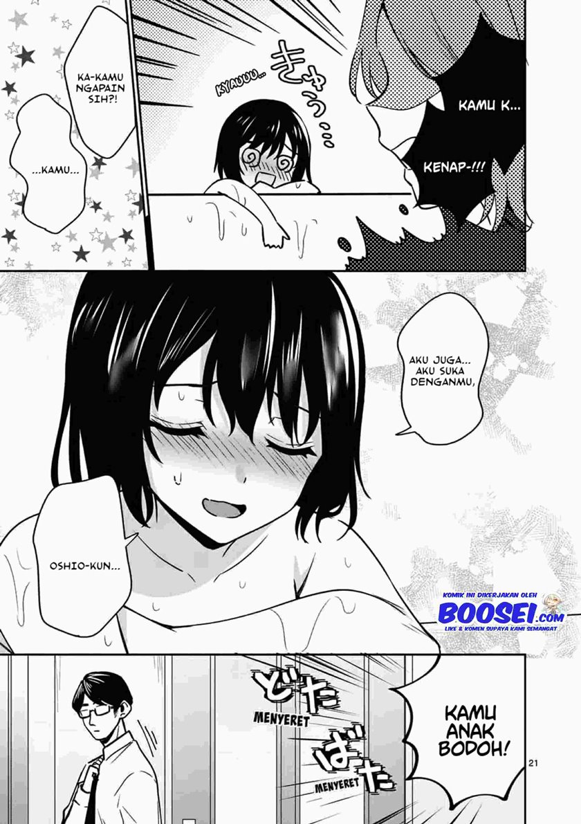 Shiotaiou no Sato-san ga Ore ni dake Amai Chapter 14 Bahasa Indonesia