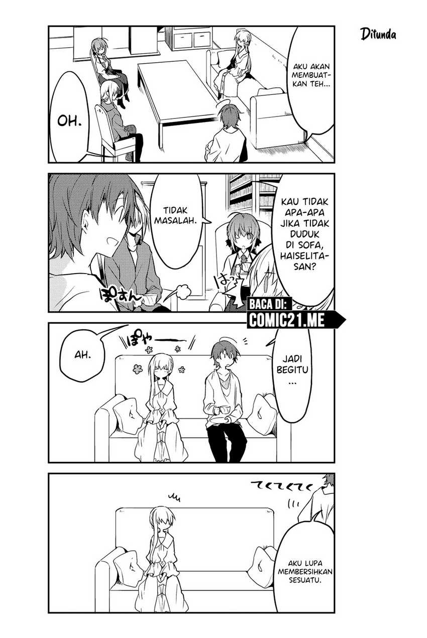 Shiro Seijo to Kuro Bokushi Chapter 13 Bahasa Indonesia