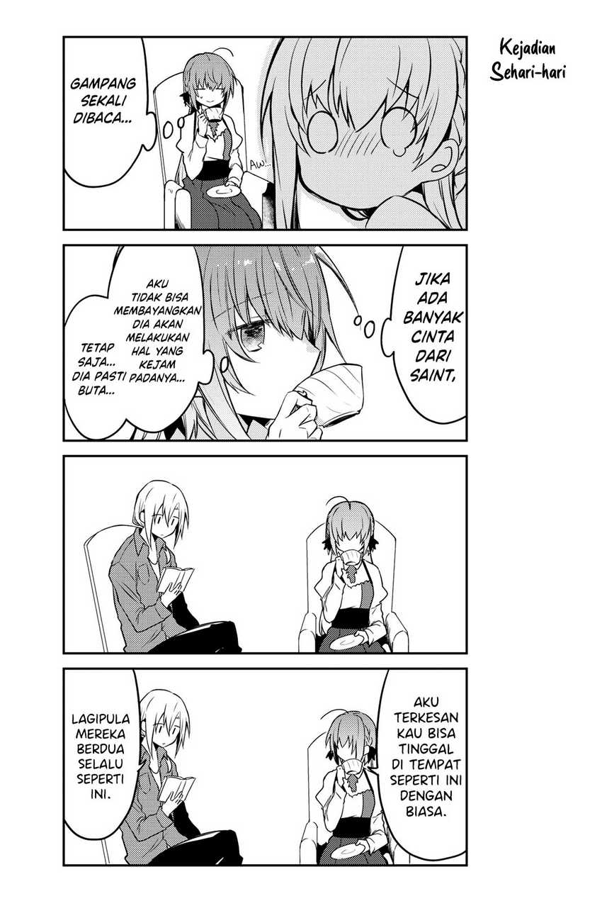 Shiro Seijo to Kuro Bokushi Chapter 13 Bahasa Indonesia