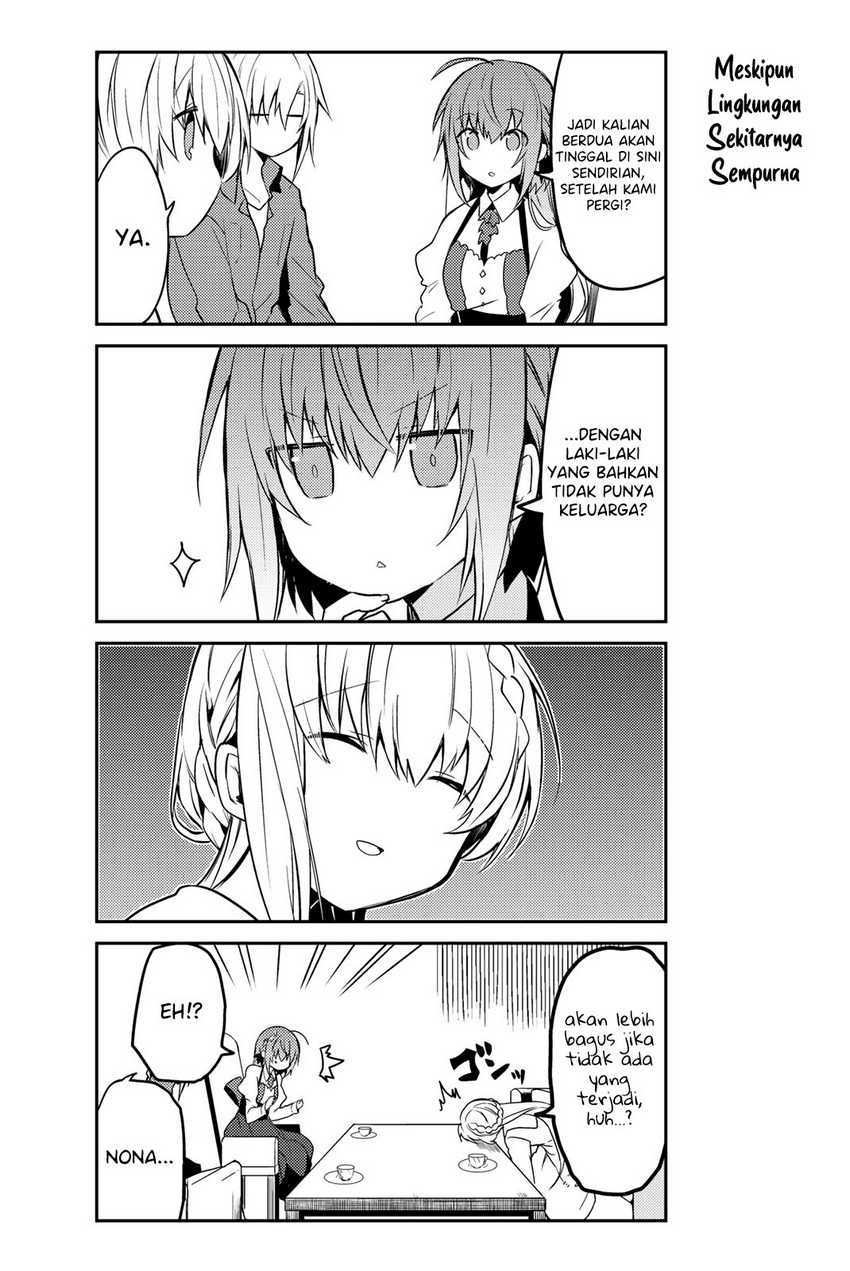 Shiro Seijo to Kuro Bokushi Chapter 13 Bahasa Indonesia