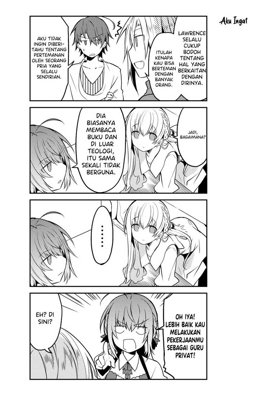 Shiro Seijo to Kuro Bokushi Chapter 13 Bahasa Indonesia