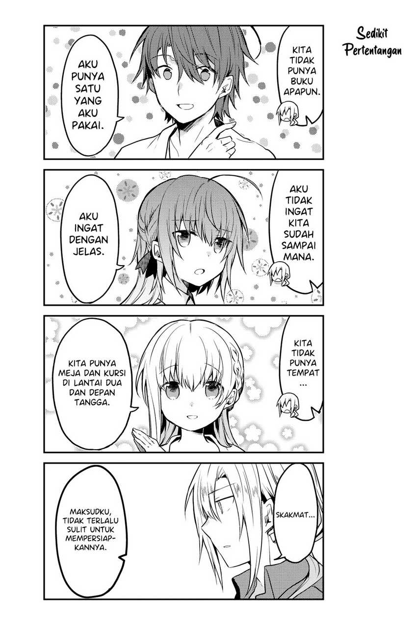 Shiro Seijo to Kuro Bokushi Chapter 13 Bahasa Indonesia