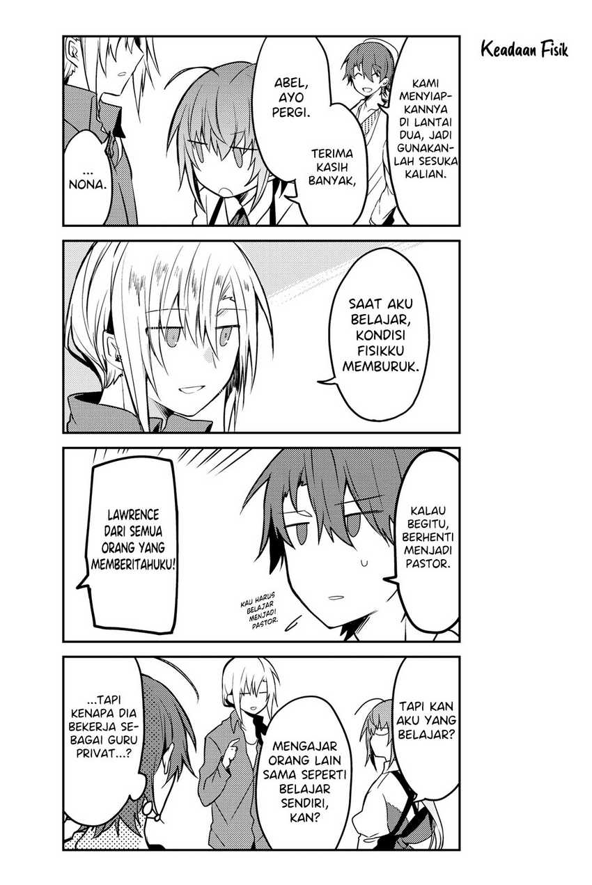 Shiro Seijo to Kuro Bokushi Chapter 13 Bahasa Indonesia