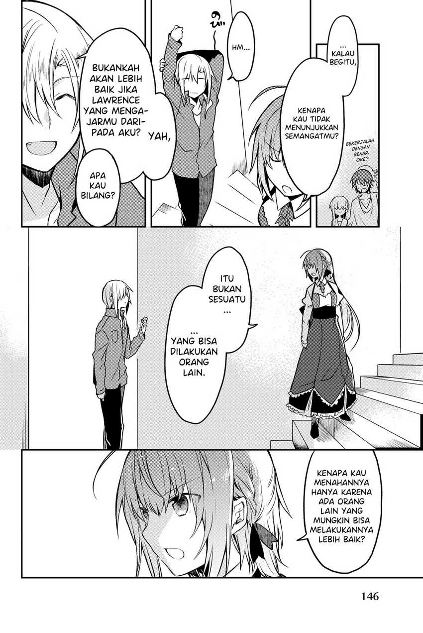 Shiro Seijo to Kuro Bokushi Chapter 13 Bahasa Indonesia
