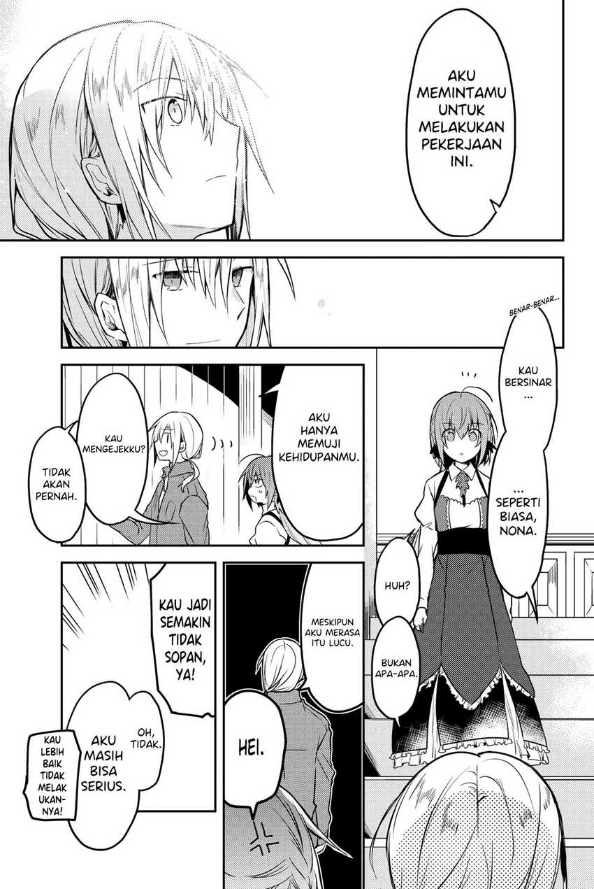 Shiro Seijo to Kuro Bokushi Chapter 13 Bahasa Indonesia