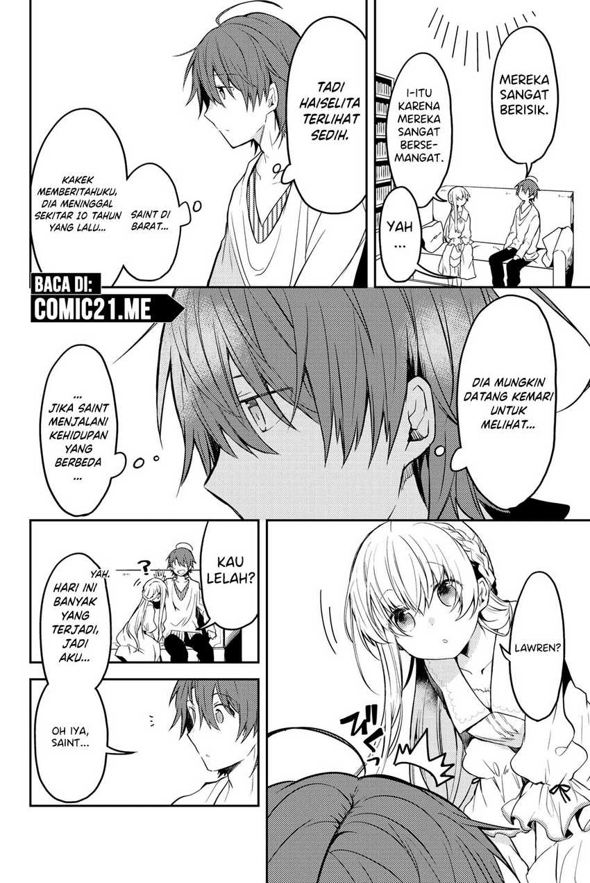 Shiro Seijo to Kuro Bokushi Chapter 13 Bahasa Indonesia