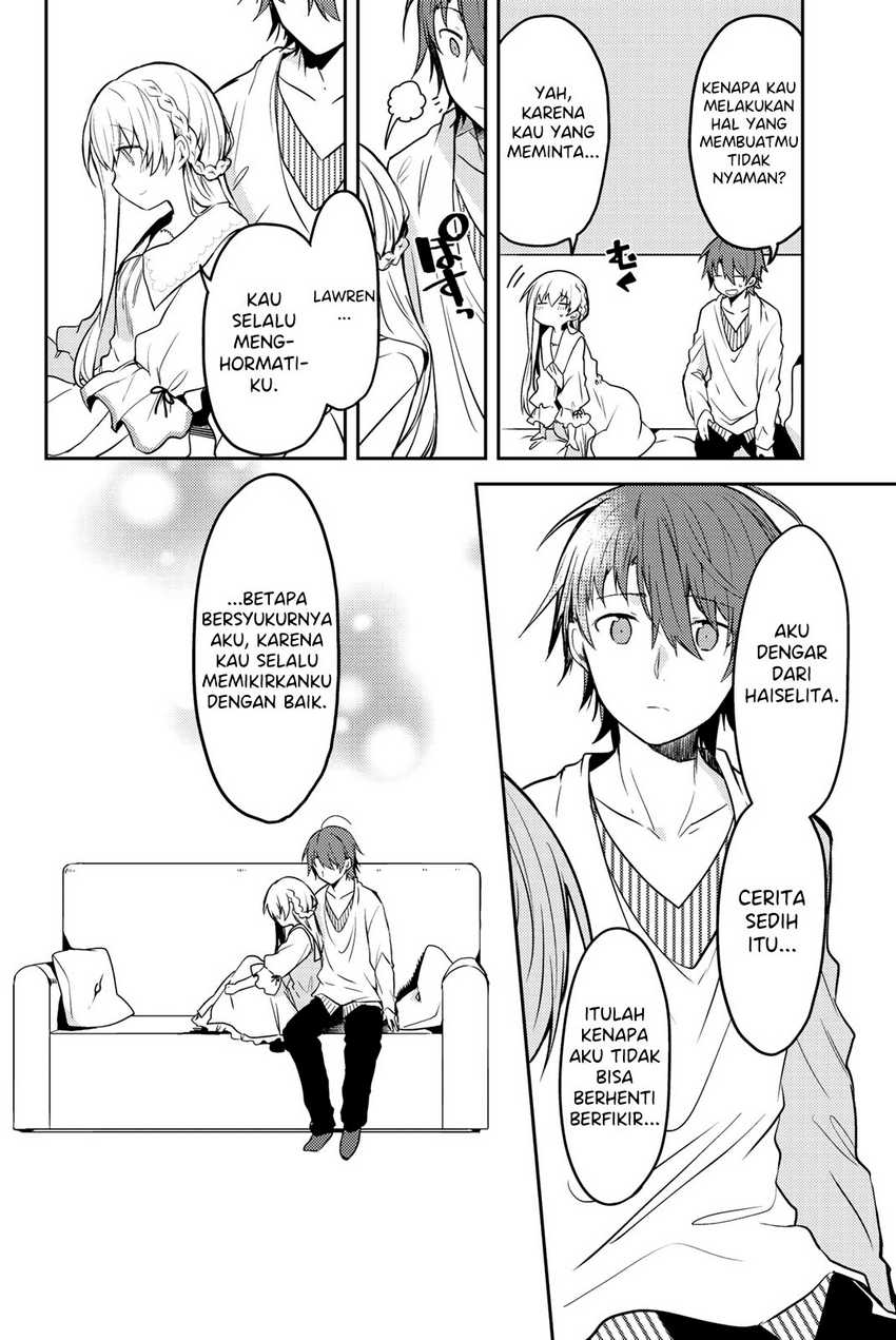 Shiro Seijo to Kuro Bokushi Chapter 13 Bahasa Indonesia