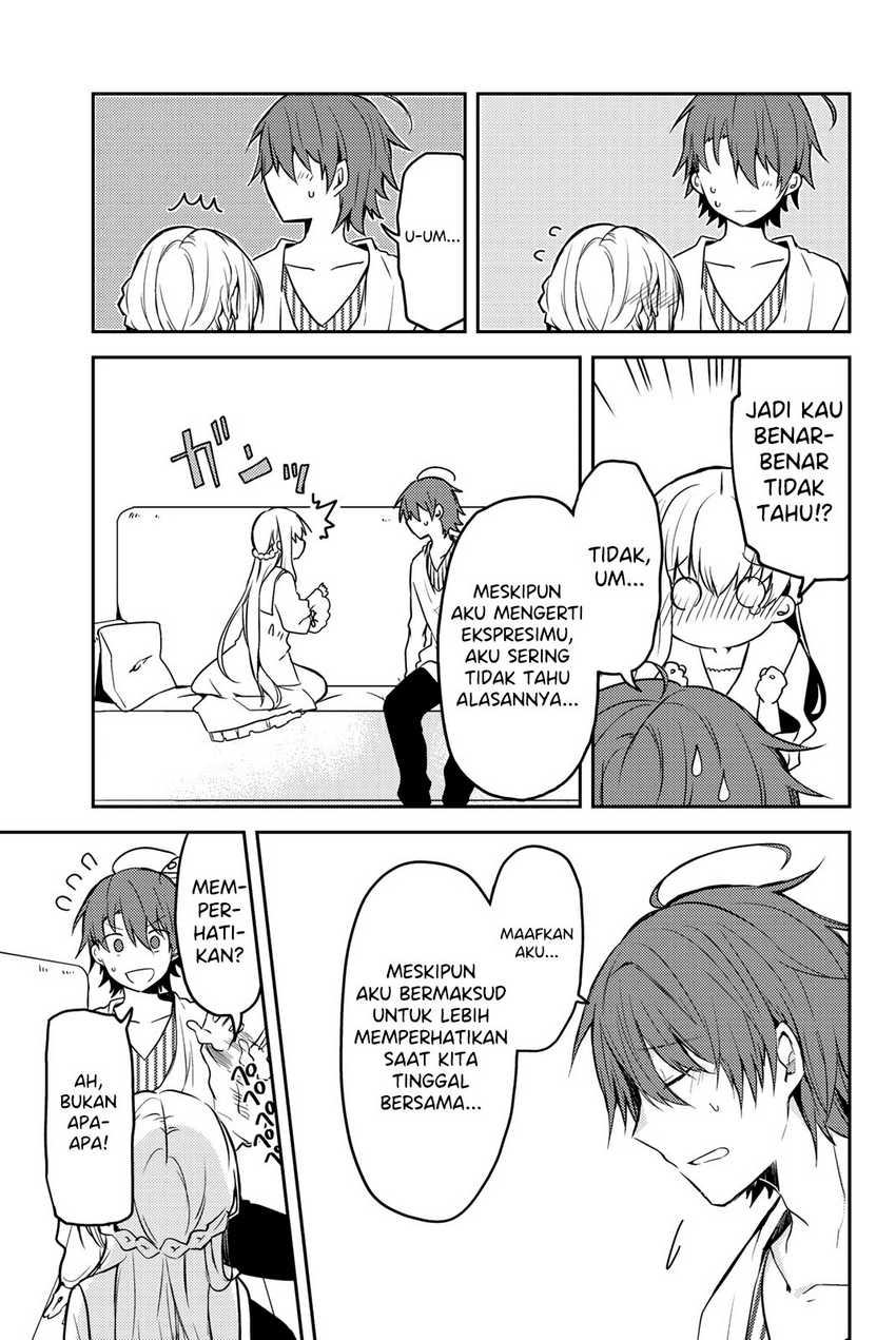 Shiro Seijo to Kuro Bokushi Chapter 13 Bahasa Indonesia