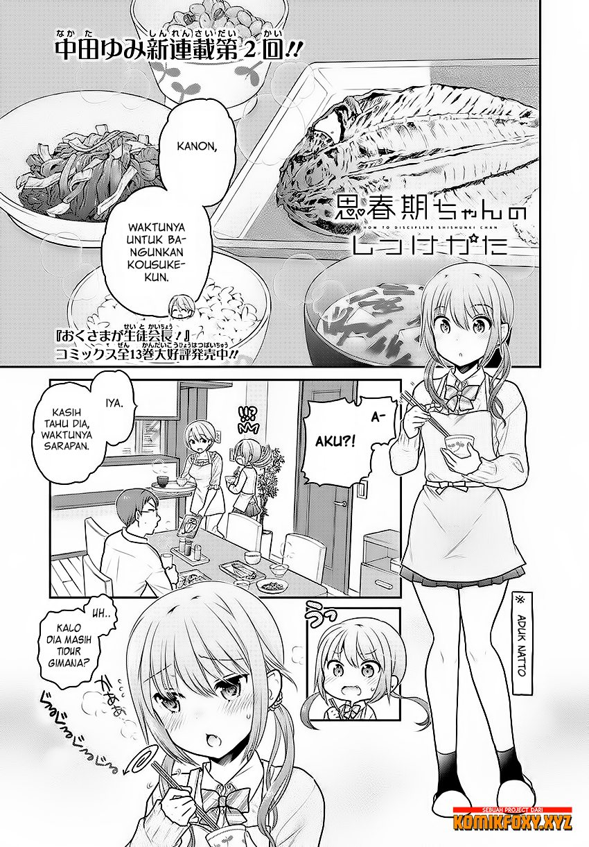 Shishunki-chan no Shitsukekata Chapter 02 Bahasa Indonesia