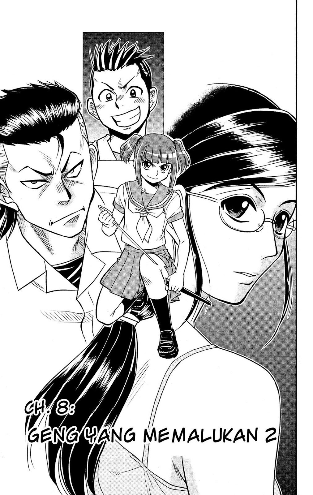Shitei Bouryoku Shoujo Shiomi-chan chapter 8