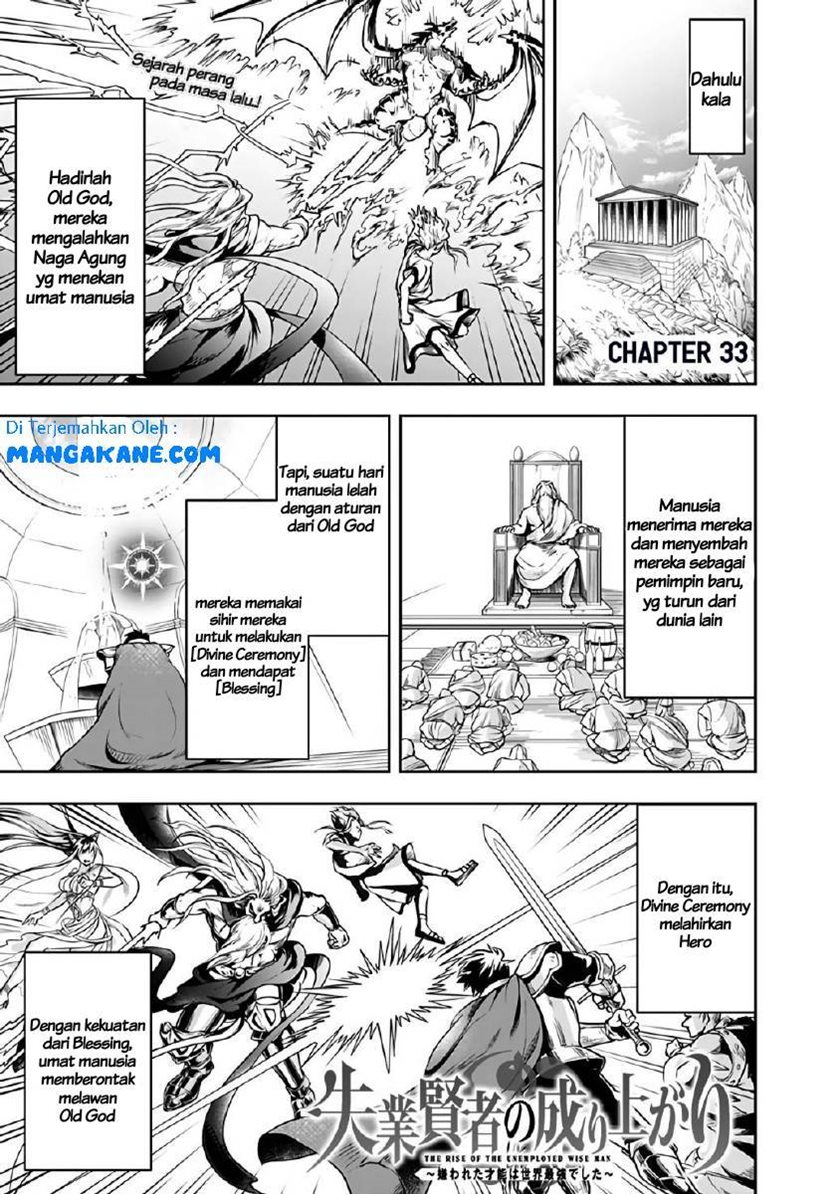 Shitsugyou Kenja no Nariagari Chapter 33 Bahasa Indonesia